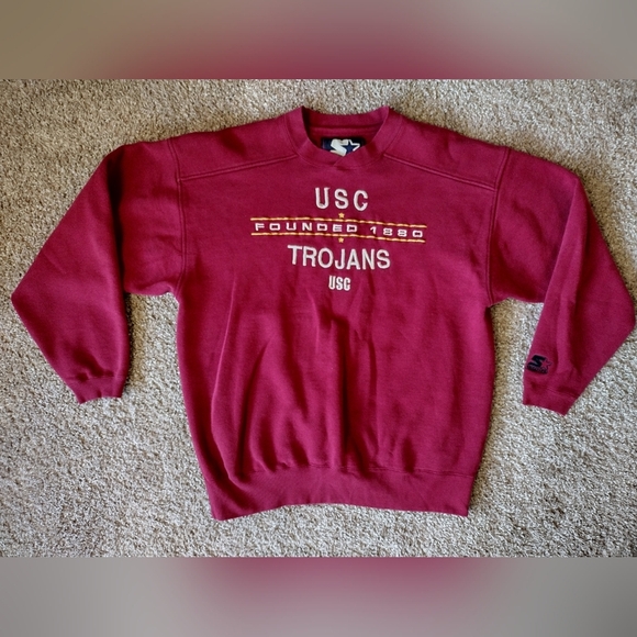 Vintage USC Trojans Crewneck Sweater - Picture 1 of 10